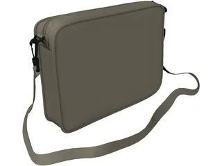 Shoulder Bag 3D Model preview