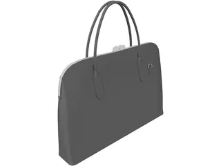 Woman Bag 3D Model preview