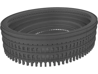 Coliseum Anfiteatro Flavio 3D Model preview