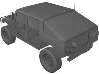 HUMVEE 3D Model preview
