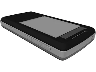 Sony Ericcson w960i 3D Model preview