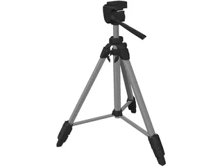 Tripod Light Camera 3D Model preview