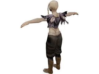 Zombie 3D Model preview