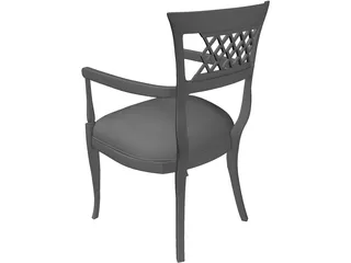 Chair Classic 3D Model preview