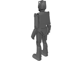 Action Figure 3D Model preview