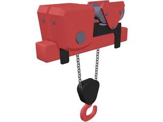 Pulley 3D Model preview