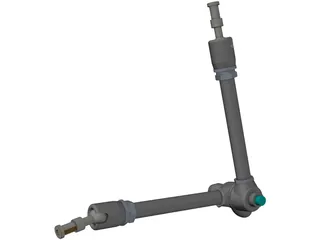 Manfrotto Articulated Arm MA143 3D Model preview