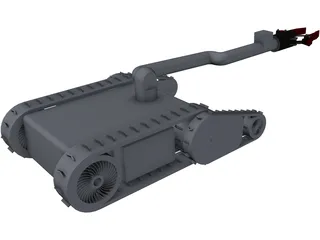 SUGV Surveillance Robot 3D Model preview