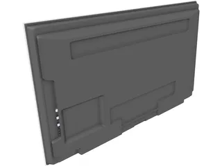 TV Samsung LCD 3D Model preview