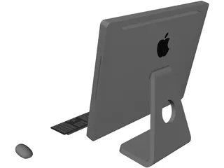 Apple iMac 3D Model preview