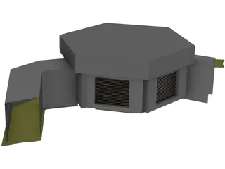 Star Wars Meditation Room 3D Model preview