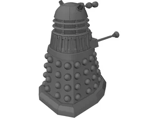 Dalek 3D Model preview