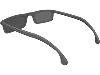 Reading Glasses 3D Model preview