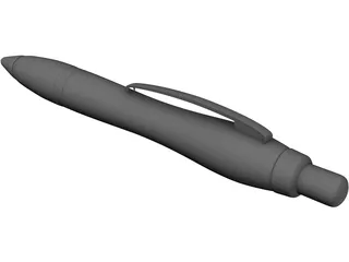 Pen Cross 3D Model preview