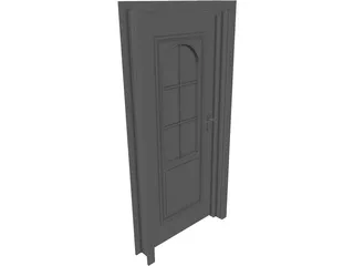 Door House 3D Model preview