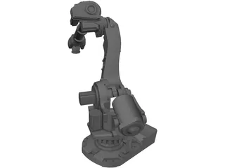 ABB IRB6650 Robot 3D Model preview