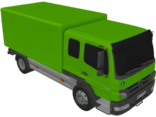 Mercedes-Benz Atego 1323L (2011) 3D Model preview