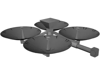 Antenna High Gain 3D Model preview