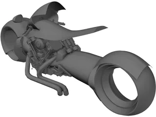 Connecting Rod Bike Concept 3D Model preview