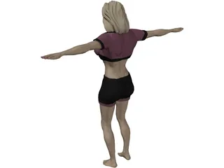 Woman 3D Model preview