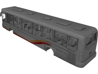 Credo EN 12 Bus Body 3D Model preview