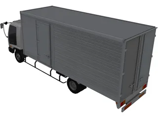 Isuzu Forward 3D Model preview