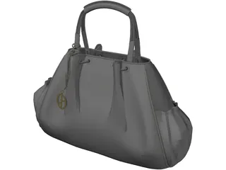 Armani Hand Bag 3D Model preview