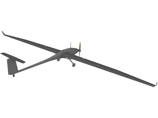 Motoglider 3D Model preview