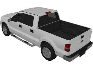 Ford F-150 Series (2004) 3D Model preview