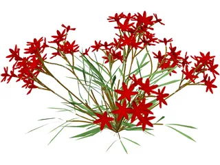 Flower 3D Model preview