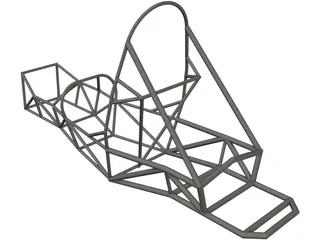 Chassis Estrutura FT-05 3D Model preview
