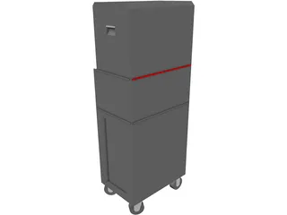 Craftsman Tool Chest 3D Model preview