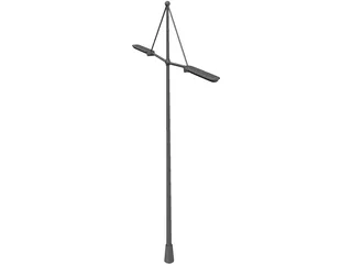 Street Light 3D Model preview