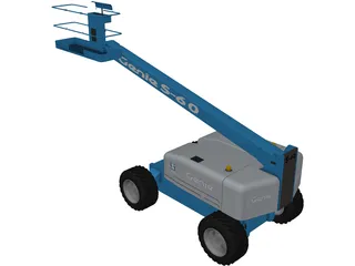 Manlift 3D Model preview