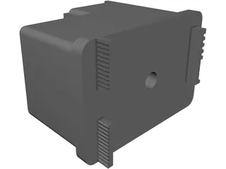 Cartridge 3D Model preview