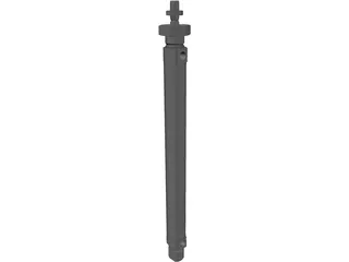 Cylinder Pneumatic 3D Model preview