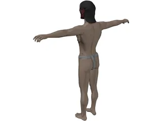 Mayan Native 3D Model preview