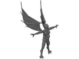 Monster 3D Model preview