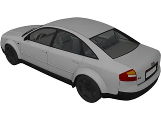 Audi A6 3D Model preview