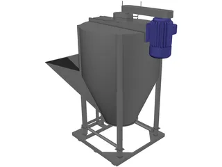 Mixer 3D Model preview