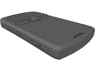 Blackberry Curve 8350i 3D Model preview