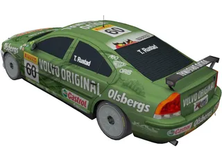 Volvo S60 Rally (2003) 3D Model preview