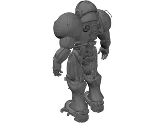 Spacesuit 3D Model preview