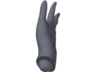 Human Hand 3D Model preview
