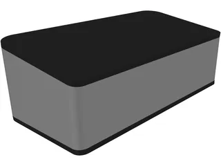 JBL-ES25C Center Speaker 3D Model preview