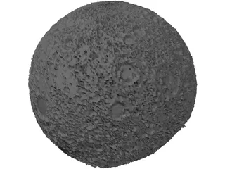 Moon 3D Model preview