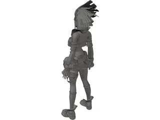 Woman 3D Model preview