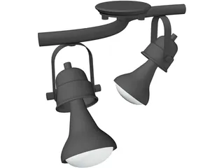 Lampadas 3D Model preview