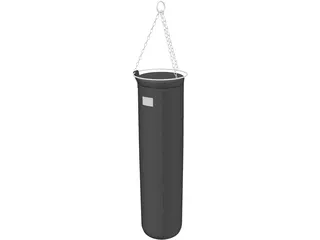 Punching Bag 3D Model preview