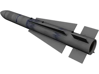 AIM-54 Phoenix Missile 3D Model preview